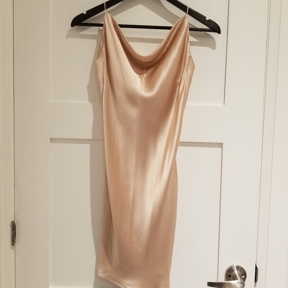 NWOT! Natalie Rolt 100% Silk mini dress - Picture 7 of 8